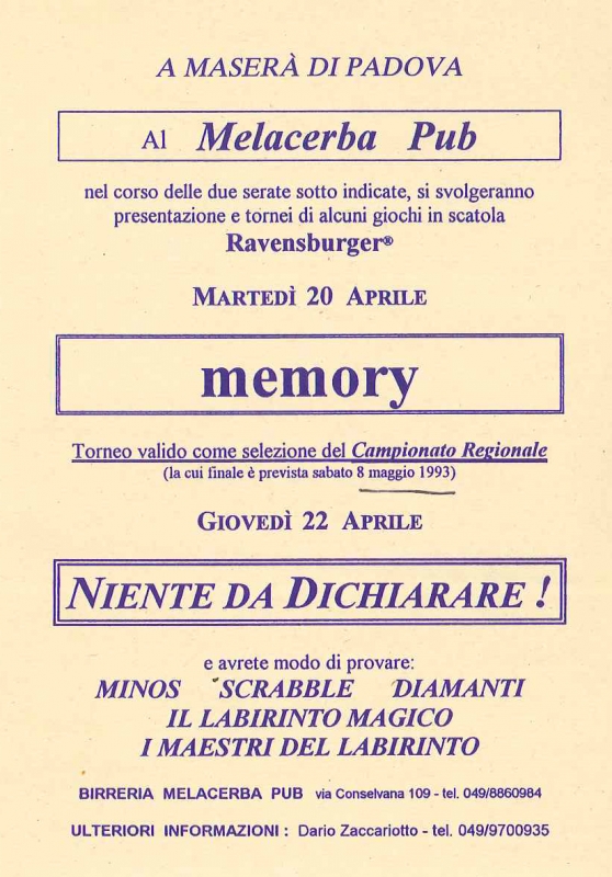 1993-04-20 - Malacerba Pub - Memory.jpg